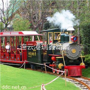  瑞鑫动励60座仿古蒸汽小火车